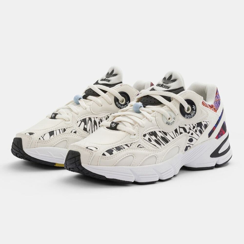 Adidas Astir Butterfly Athletic Sneakers Black White 9.5